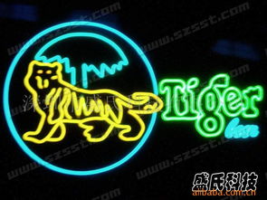 發光科技點亮品牌魅力 Tiger啤酒廣告牌的獨特營銷策略