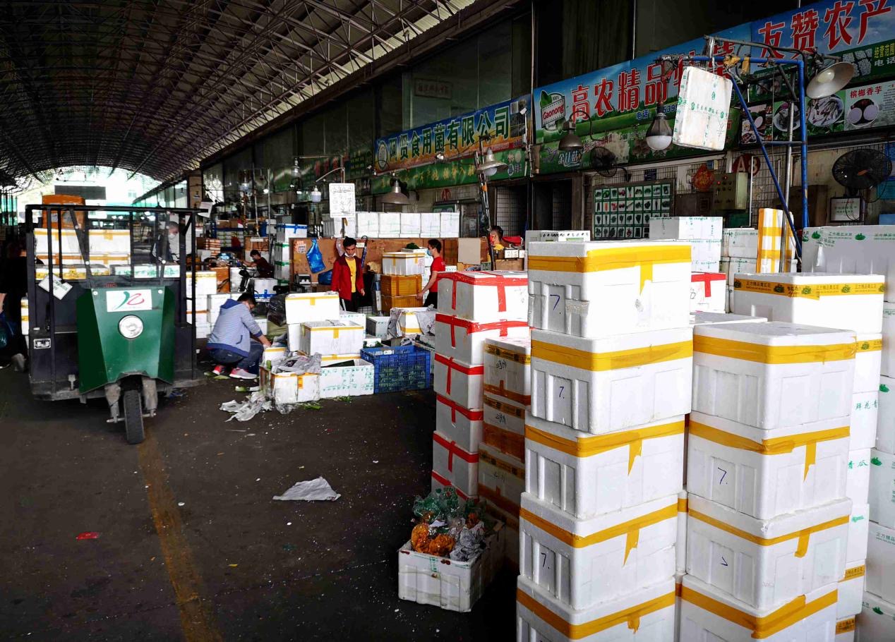 穗城市場鼎力相助，湖北農副產品暢銷大灣區